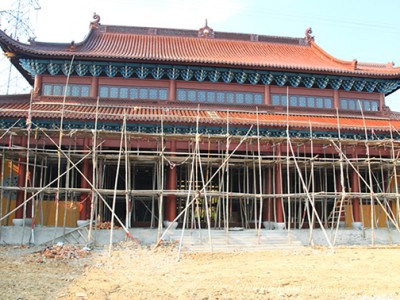 寺廟設(shè)計(jì)效果圖賞析，古建公司施工流程詳解