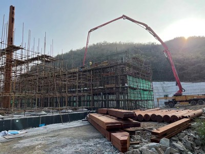 中式古建公司設(shè)計案例，寺廟道觀效果圖解析