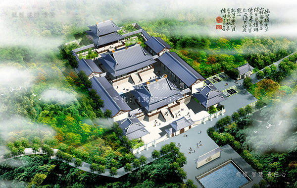 在古建筑設(shè)計中，如何通過布局與建筑空間的層次感營造獨特氛圍